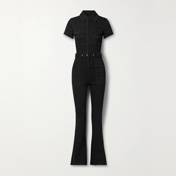 Good American Classic Black Jumpsuit - Picture 8 of 9
